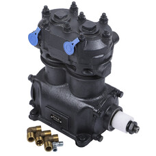 Компресор 2-ох циліндровий без шківа МАЗ, КРАЗ, Т-150, К-701 (в-во S.I.L.A. AC) 5336-3509015