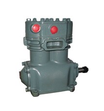 Компресор 2-х циліндровий без шківа МАЗ, КРАЗ, Т-150 підвищенної продуктивності (в-во S.I.L.A. 5336-3509015-10