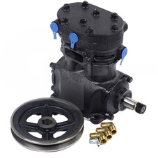 Компресор 2-х циліндровий зі шківом МАЗ, КРАЗ, Т-150 підвищенної продуктивності (в-во S.I.L.A. 5336-3509012-10