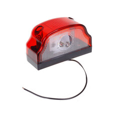 Ліхтар підсвічування номерного знаку LED 24V (в-во S.I.L.A. AC, PN. SL-01-081) ПH-2-01-02 (ан. 002.3717-01)