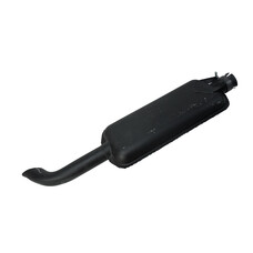 Глушник короткий (930мм) МТЗ ЮМЗ, зварний L=600мм, чорний (вир-во BOSAL) 60-1205015-06